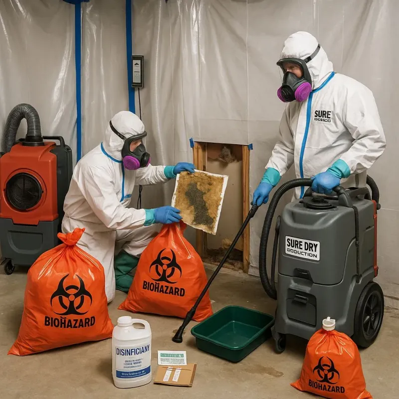 Contaminated Water Handling Protocols process in Bloomingdale, GA